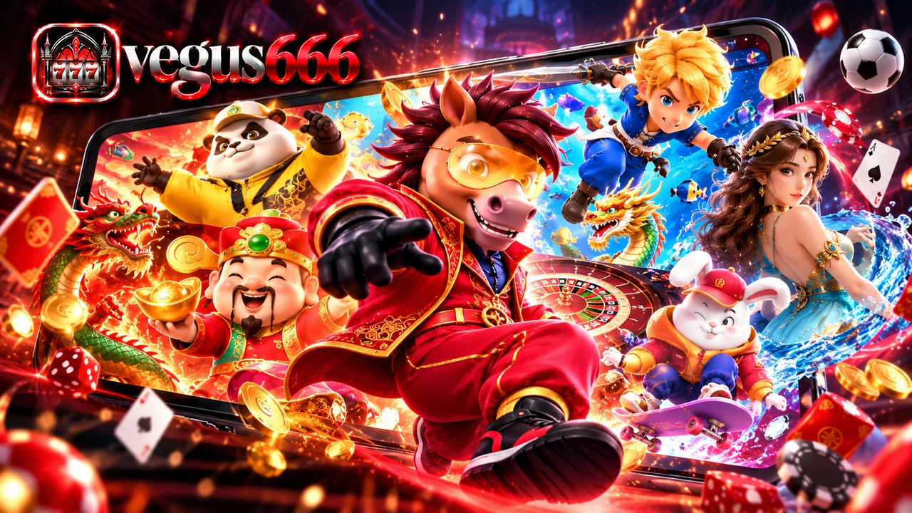 ภาพประกอบการวางแผนคืนเล่นเกมสล็อตและคาสิโนกับ vegus666